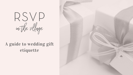 Bridal Shower & Engagement Party Gift Etiquette Rules Guide
